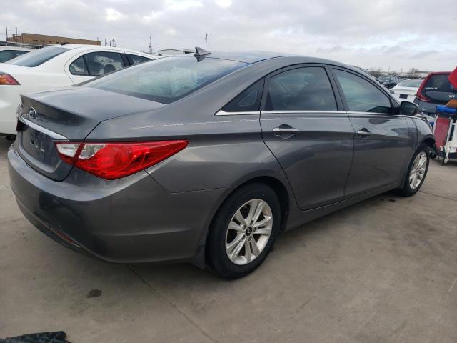 5NPEB4AC1DH724689 - 2013 HYUNDAI SONATA GLS GRAY photo 3