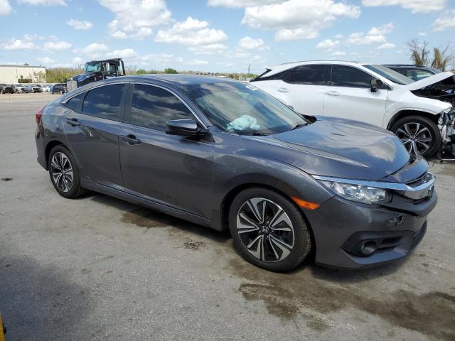 JHMFC1F34JX006562 - 2018 HONDA CIVIC EX GRAY photo 4