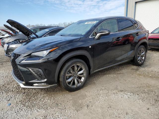 JTJSARBZ9M2186540 - 2021 LEXUS NX 300 BASE შავი ფოტო 1