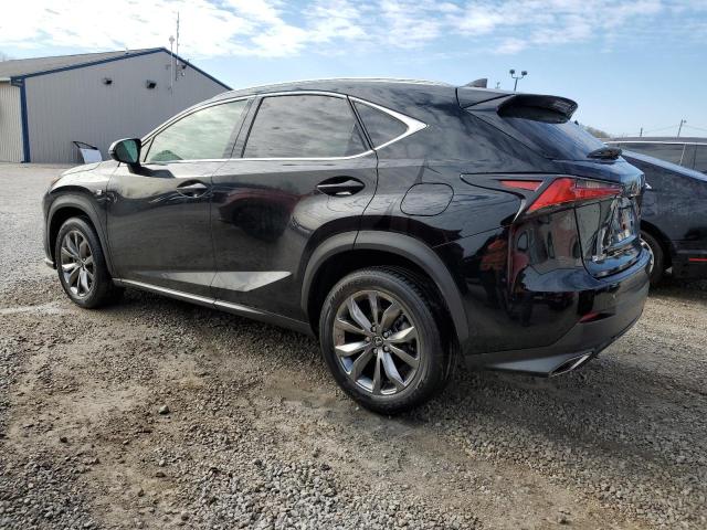 JTJSARBZ9M2186540 - 2021 LEXUS NX 300 BASE შავი ფოტო 2