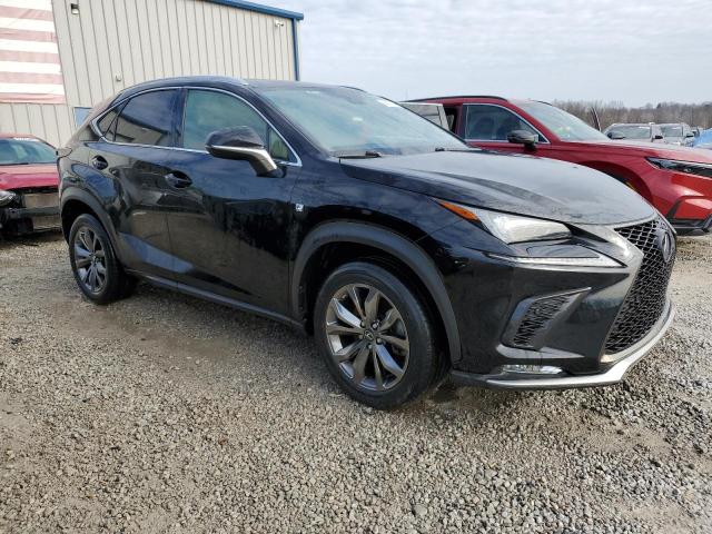 JTJSARBZ9M2186540 - 2021 LEXUS NX 300 BASE შავი ფოტო 4