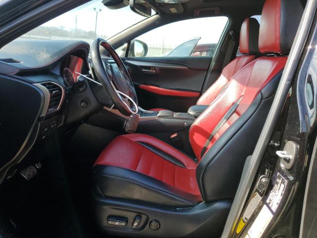 JTJSARBZ9M2186540 - 2021 LEXUS NX 300 BASE შავი ფოტო 7