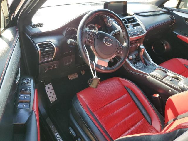 JTJSARBZ9M2186540 - 2021 LEXUS NX 300 BASE შავი ფოტო 8