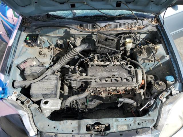 2HGEJ6612YH510848 - 2000 HONDA CIVIC BASE TURQUOISE photo 11