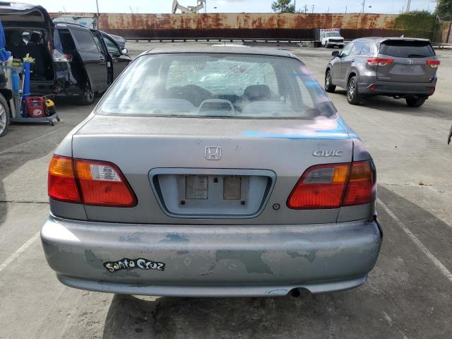 2HGEJ6612YH510848 - 2000 HONDA CIVIC BASE TURQUOISE photo 6