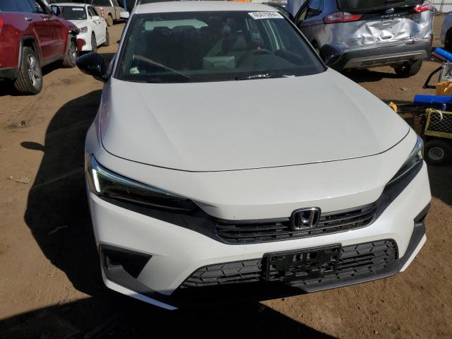 2HGFE2F55PH553843 - 2023 HONDA CIVIC SPORT WHITE photo 5