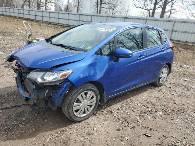 3HGGK5H51FM764971 - 2015 HONDA FIT LX BLUE photo 1