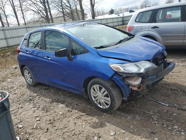 3HGGK5H51FM764971 - 2015 HONDA FIT LX BLUE photo 4