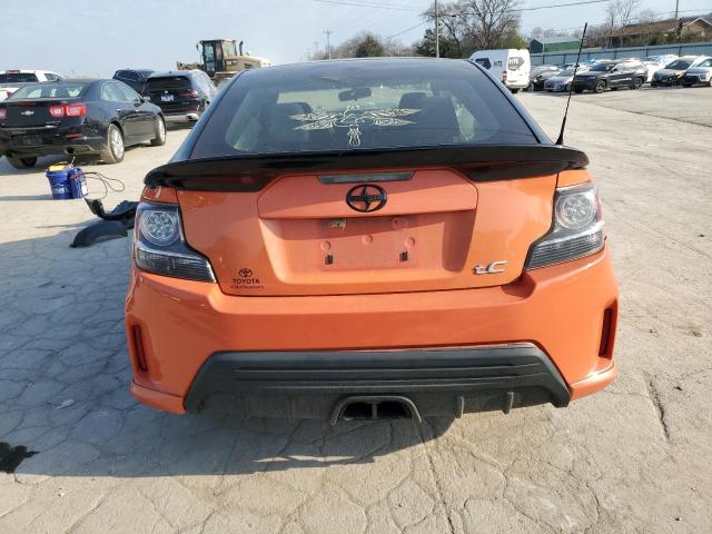 JTKJF5C72FJ005656 - 2015 TOYOTA SCION TC ORANGE photo 6