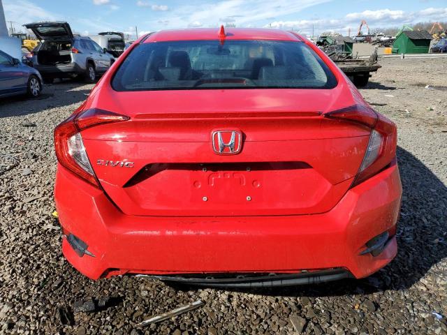 2HGFC1F78GH636474 - 2016 HONDA CIVIC EXL RED photo 6