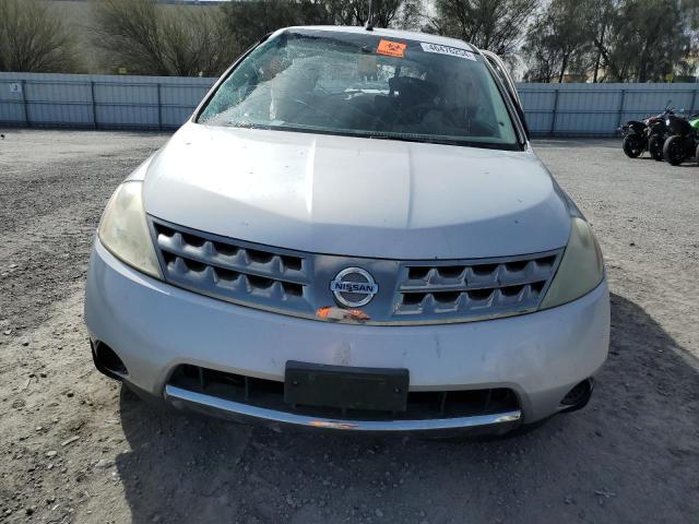 JN8AZ08T56W406567 - 2006 NISSAN MURANO SL SILVER photo 5