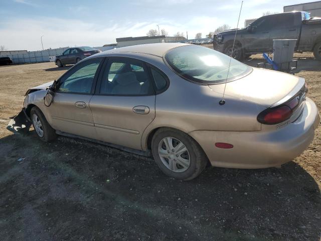 1FAFP53U0XG305605 - 1999 FORD TAURUS SE GOLD photo 2