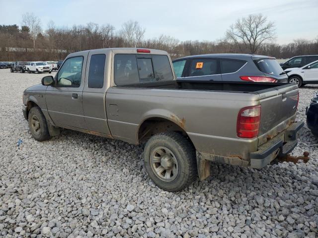 1FTYR44U54PA27561 - 2004 FORD RANGER SUPER CAB TAN photo 2