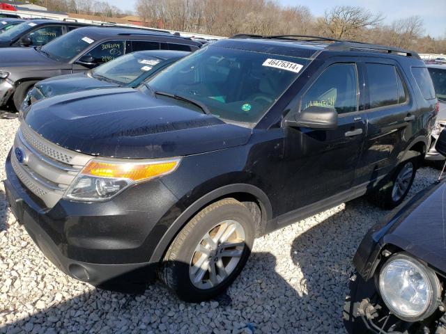 1FM5K8B81FGB94924 - 2015 FORD EXPLORER BLACK photo 1