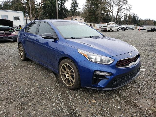 3KPF34AD8LE244243 - 2020 KIA FORTE GT LINE BLUE photo 4