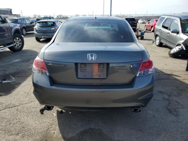 1HGCP36858A086842 - 2008 HONDA ACCORD EXL GRAY photo 6