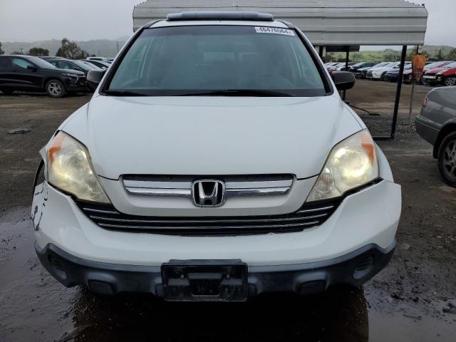 JHLRE48567C119182 - 2007 HONDA CR-V EX WHITE photo 5