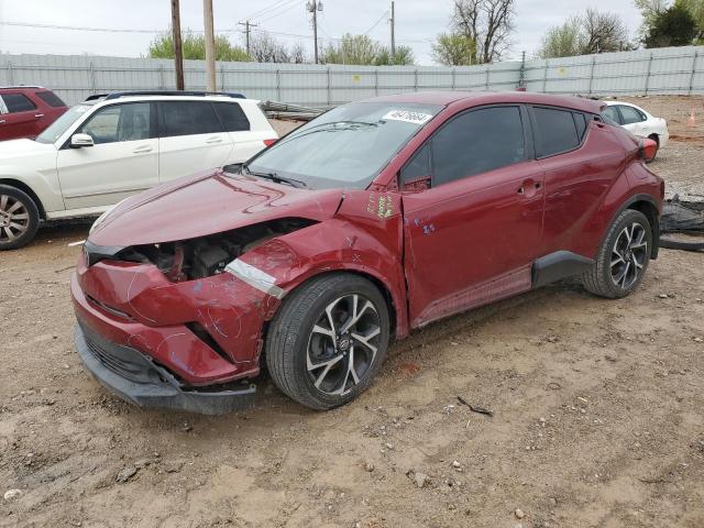 NMTKHMBX1JR033508 - 2018 TOYOTA C-HR XLE MAROON photo 1