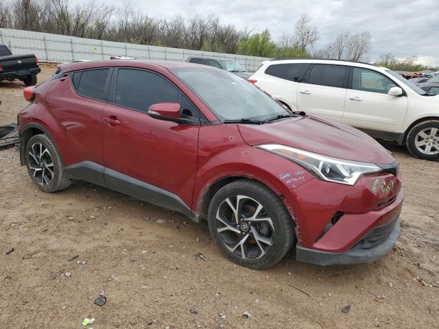 NMTKHMBX1JR033508 - 2018 TOYOTA C-HR XLE MAROON photo 4