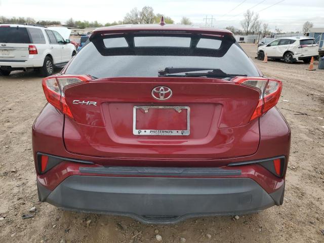 NMTKHMBX1JR033508 - 2018 TOYOTA C-HR XLE MAROON photo 6