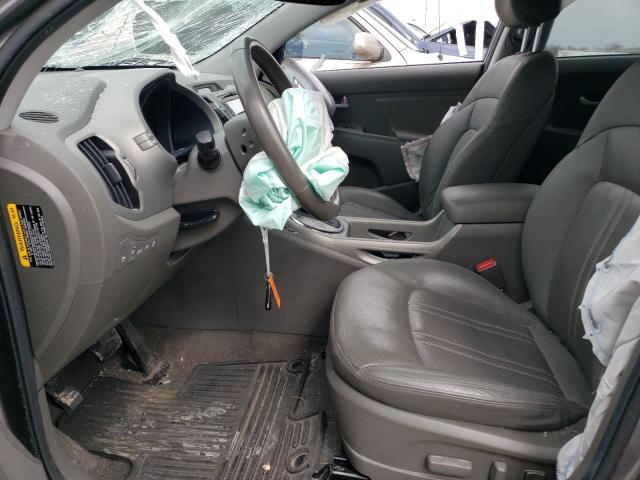 KNDPCCAC3F7691427 - 2015 KIA SPORTAGE EX SILVER photo 7