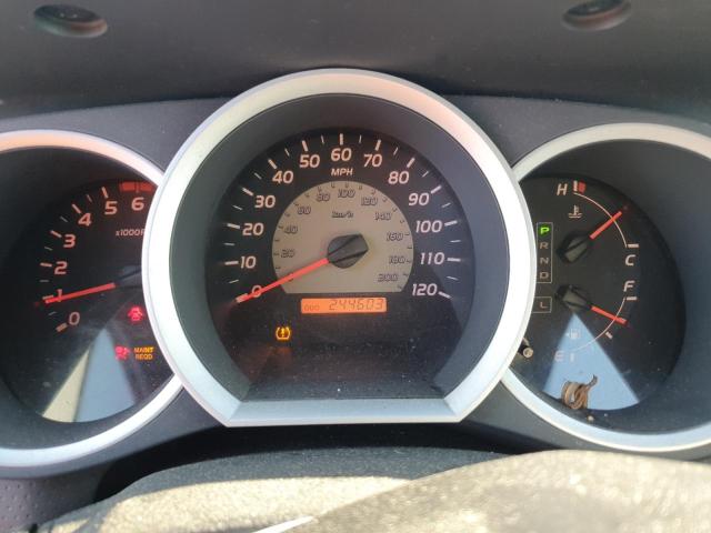 5TFJU4GN1BX001489 - 2011 TOYOTA TACOMA DOUBLE CAB PRERUNNER SILVER photo 9