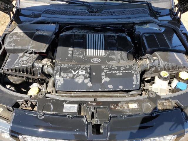 SALSP2E46CA731874 - 2012 LAND ROVER RANGE ROVE AUTOBIOGRAPHY BLACK photo 12