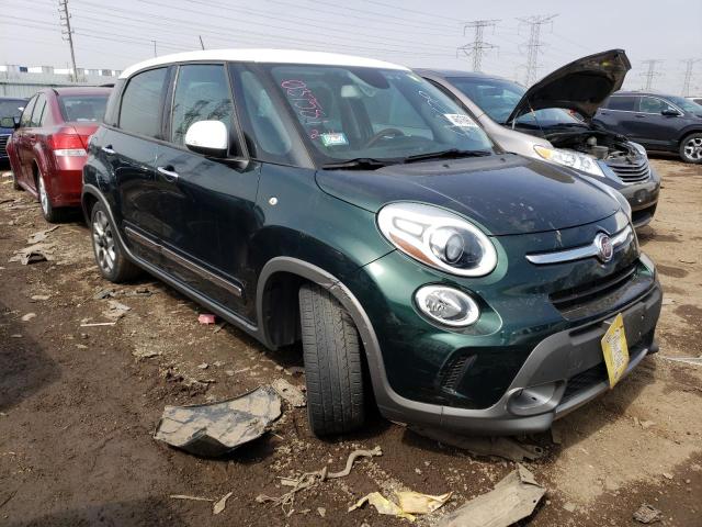 ZFBCFADH6GZ037581 - 2016 FIAT 500L TREKKING GREEN photo 4