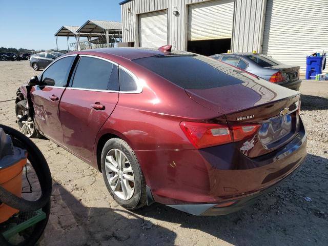 1G1ZE5ST2GF230605 - 2016 CHEVROLET MALIBU LT BURGUNDY photo 2