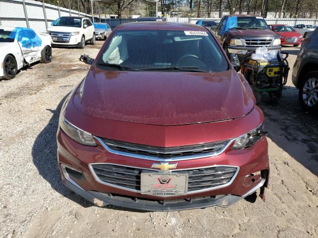 1G1ZE5ST2GF230605 - 2016 CHEVROLET MALIBU LT BURGUNDY photo 5