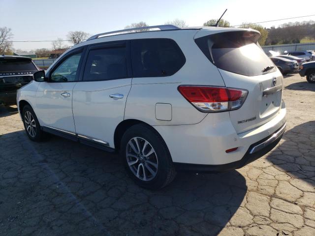 5N1AR2MM0DC637053 - 2013 NISSAN PATHFINDER S WHITE photo 2