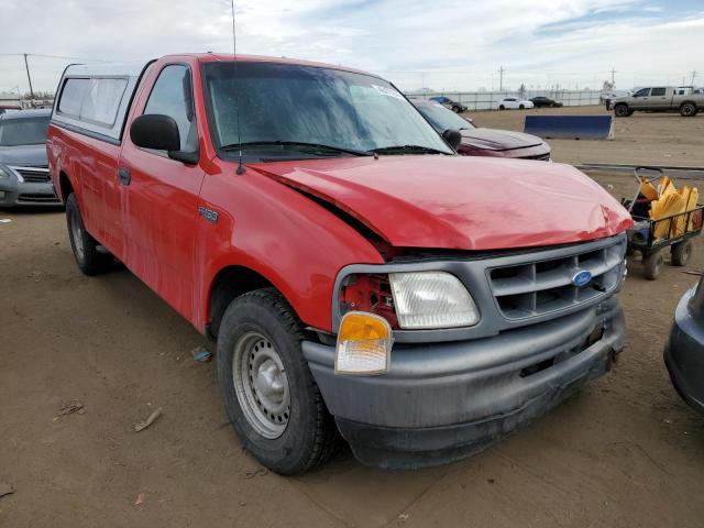 1FTDF17W1VKD11478 - 1997 FORD F150 RED photo 4