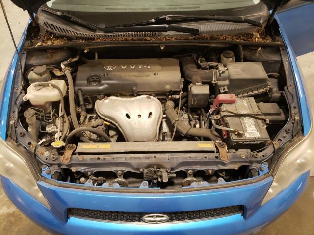 JTKDE3B77A0314950 - 2010 TOYOTA SCION TC ლურჯი ფოტო 11