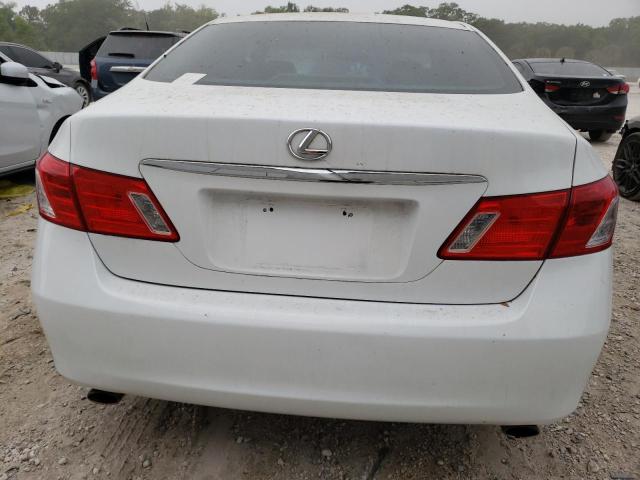 JTHBJ46G192310935 - 2009 LEXUS ES 350 WHITE photo 6