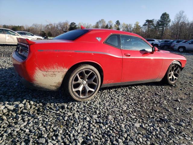 2C3CDZAG1FH704282 - 2015 DODGE CHALLENGER SXT RED photo 3