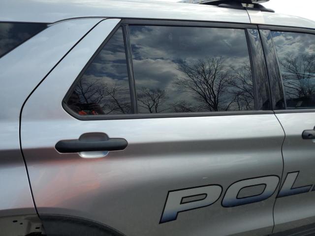 1FM5K8AB0LGC93369 - 2020 FORD EXPLORER POLICE INTERCEPTOR 银色 照片 10