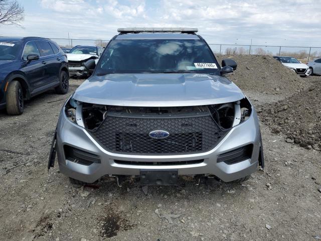1FM5K8AB0LGC93369 - 2020 FORD EXPLORER POLICE INTERCEPTOR 银色 照片 5