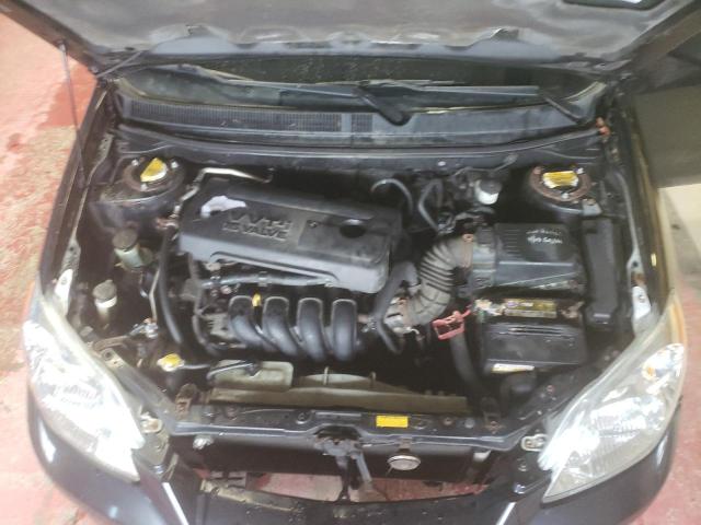 2T1KR32E78C701760 - 2008 TOYOTA COROLLA MA XR BLACK photo 12