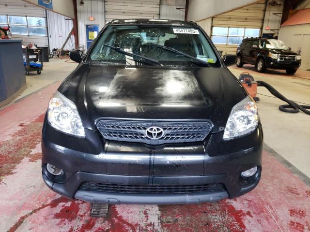 2T1KR32E78C701760 - 2008 TOYOTA COROLLA MA XR BLACK photo 5