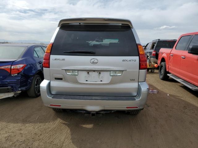 JTJBT20X270132936 - 2007 LEXUS GX 470 SILVER photo 6