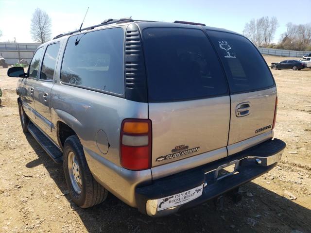 3GNEC16T41G118237 - 2001 CHEVROLET SUBURBAN C1500 GRAY photo 2