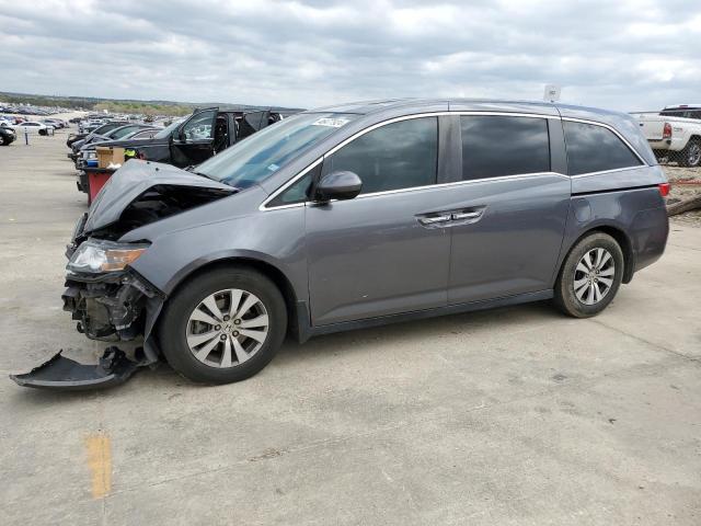 5FNRL5H61EB124162 - 2014 HONDA ODYSSEY EXL GRAY photo 1