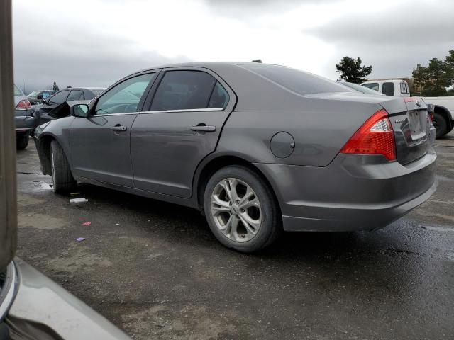 3FAHP0HA1CR207115 - 2012 FORD FUSION SE GRAY photo 2