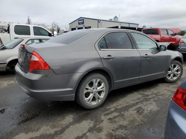 3FAHP0HA1CR207115 - 2012 FORD FUSION SE GRAY photo 3