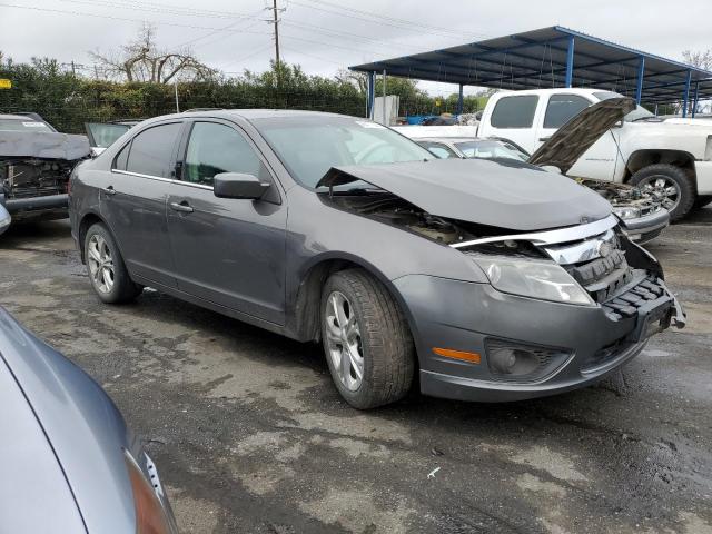 3FAHP0HA1CR207115 - 2012 FORD FUSION SE GRAY photo 4