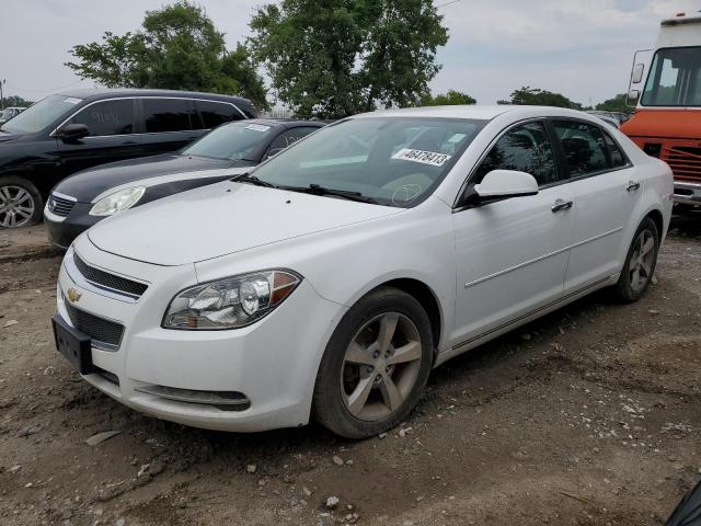 1G1ZC5E04CF316919 - 2012 CHEVROLET MALIBU 1LT WHITE photo 1