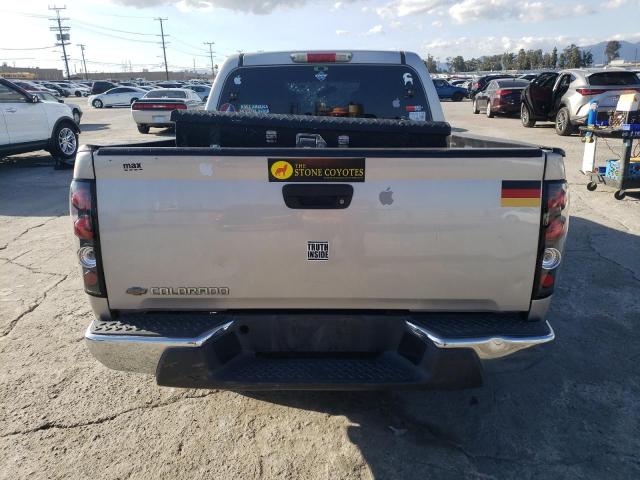 1GCDT138768294278 - 2006 CHEVROLET COLORADO TAN photo 6