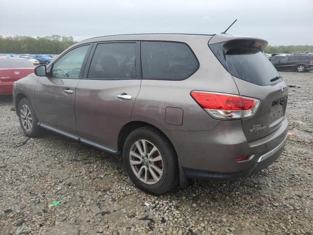 5N1AR2MN8EC646707 - 2014 NISSAN PATHFINDER S 棕色 照片 2