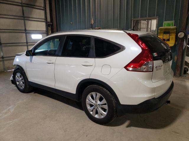 5J6RM4H7XDL077106 - 2013 HONDA CR-V EXL WHITE photo 2