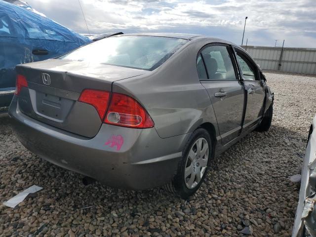 1HGFA16528L018222 - 2008 HONDA CIVIC LX GRAY photo 3